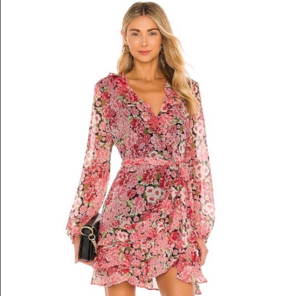 Bardot Pink Triple Frill Dress - Sold out online!